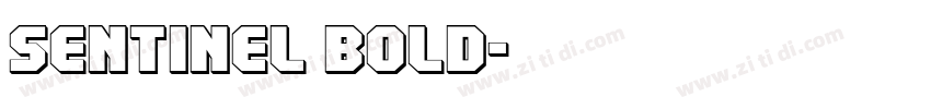 Sentinel Bold字体转换